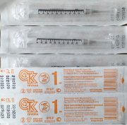 Шприц 1мл туберкулиновый, Медпром Бобени, 2-х комп., надетая игла 27G(0,4х13мм) №1, Россия Шприц 1мл туберкулиновый, Медпром Бобени, 2-х комп., надетая игла 27G(0,4х13мм) №1, Россия