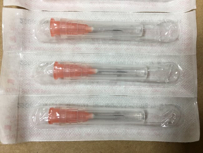 Игла 29G (0,33 х12мм) стер. KD-Fine, красная канюля, арт.900741, упак.100 шт., КДМ, Германия