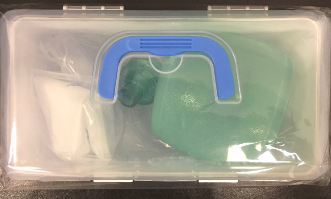 Система для ручного искусственного дыхания для взрослых, объем 1.6л, Альба (США) Система для ручного искусственного дыхания для взрослых, объем 1.6л, Альба (США)