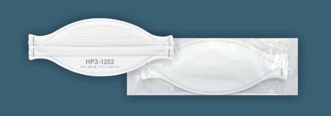 Респиратор НР3-1202 (аналог 3М "Aura" 9320) защита от аэрозолей