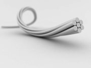 КАПРОН USP 3/0 (2), 75 см, нить капроновая (п/ам) крученая, игла HR-20 "Линтекс"