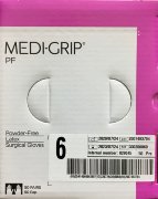 Перчатки хир. СТЕР. латексные, НЕопудр., р.6, микротекст., анатом., Medi-GRIP, 50/200, Бельгия Перчатки хир. СТЕР. латексные, НЕопудр., р.6, микротекст., анатом., Medi-GRIP, 50/200, Бельгия