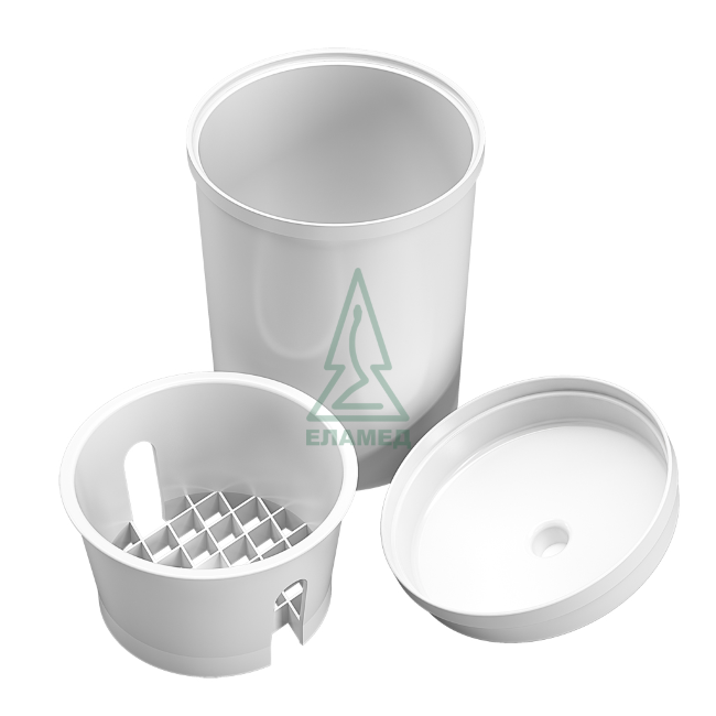 Емкость ЕХТ для хранения термометров 0,8л, ЕПЗ, Россия