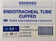 Трубка эндотрахеальная с манжетой № 3,0 с РКП, Медерен (Mederen Neotech Ltd.), Израиль
