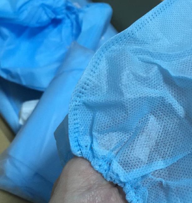 Бахилы низкие, спанбонд пл.42, голубые, Гекса, №25 Бахилы низкие, спанбонд пл.42, голубые, Гекса, №25