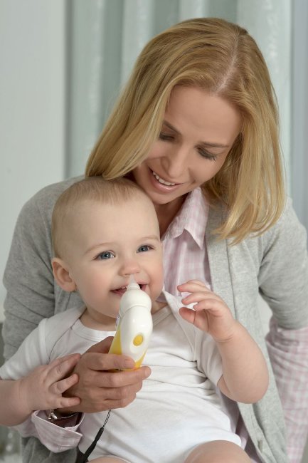 Назальный аспиратор мед. WC-150 для очищения носа у младенцев и детей, компрессорный Назальный аспиратор мед. WC-150 для очищения носа у младенцев и детей, компрессорный