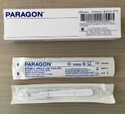 Скальпель Парагон (Paragon) одноразовый №12 (лезвие с пластиковой ручкой), упак.10 шт., №1 Скальпель Парагон (Paragon) одноразовый №12 (лезвие с пластиковой ручкой), упак.10 шт., №1