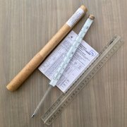 Термометр ртутный ТТМП №6 (0...+200С) технический прямой; 240мм/103мм; ЦД=2К, Термоприбор