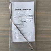 Крючок для удаления инородных тел из носа, Г-образный 120мм, арт.J-32-1482