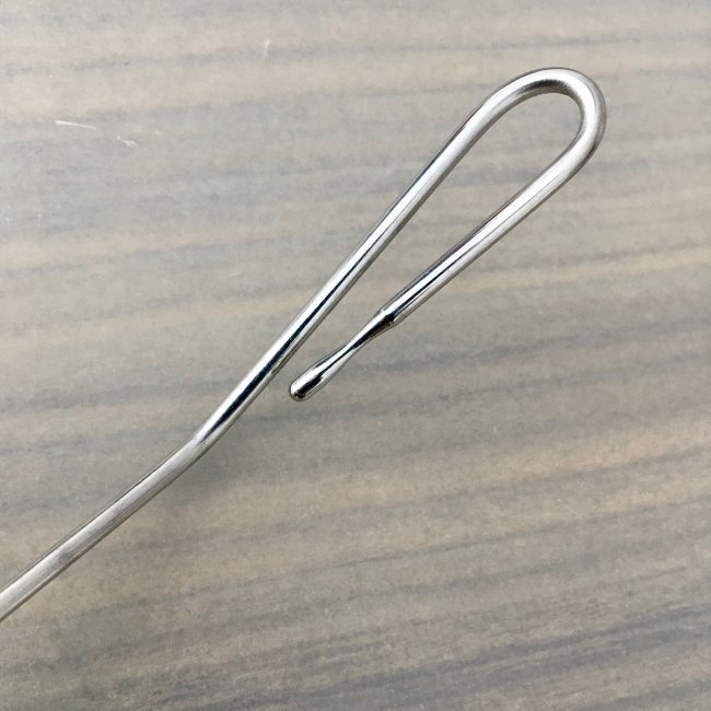 Крючок для удаления инородных тел из носа, Г-образный 120мм, арт.J-32-1482 Крючок для удаления инородных тел из носа, Г-образный 120мм, арт.J-32-1482