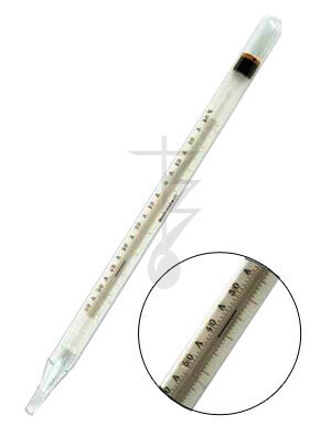 Термометр ТМ-2-1 (-70...+20С) метеорологический минимальный стеклянный, ЦД=0,5К,Термоприбор