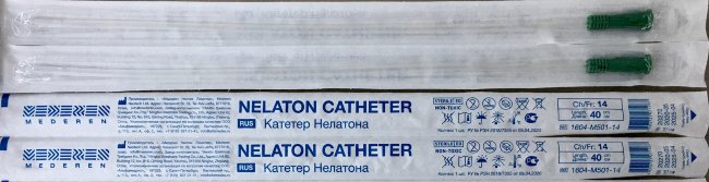 Катетер Нелатона Ch14 х40см, зеленый, арт.1604-M501-14,Mederen Neotech Ltd, Израиль Катетер Нелатона Ch14 х40см, зеленый, арт.1604-M501-14,Mederen Neotech Ltd, Израиль