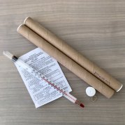 Термометр ТП-6 (-55...+55С) стеклянный жидкостной авиационный, ЦД=1К (толуол) Термометр ТП-6 (-55...+55С) стеклянный жидкостной авиационный, ЦД=1К (толуол)