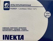 Игла 18G (1,2х40мм) инъекционная стер., упак.100 шт., Wenzhou Beipu Science & Technolog, Китай, №1
