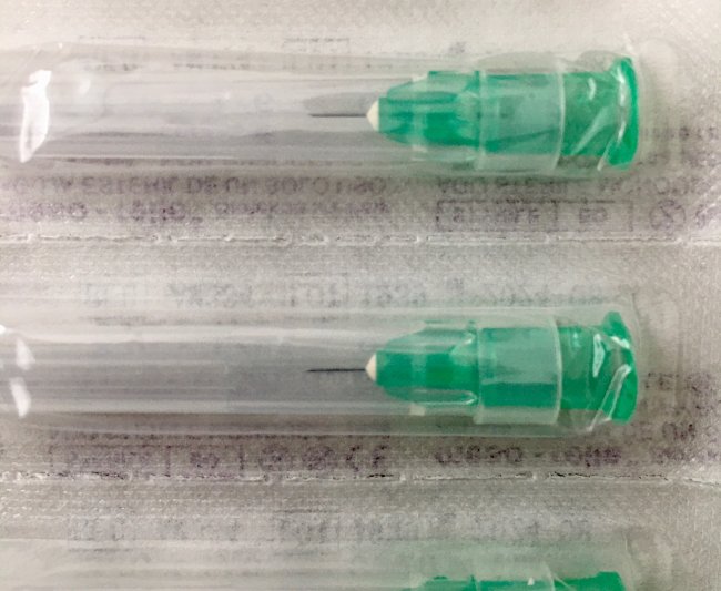 Игла для мезотерапии 33G (0,20 х 4мм) Meso-Relle, Италия