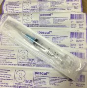 Шприц 3мл (3-х комп) Паскаль, игла 23G(0,6 х25 мм), Россия