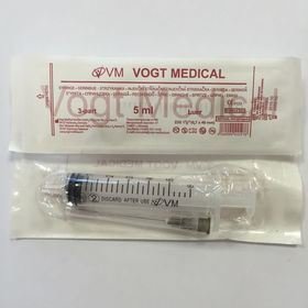 шприц 5 (6) мл (3-х комп.) ФОГТ, прилож. игла 22G(0,7х40мм) Vogt Medical, арт.1310262, Германия шприц 5 (6) мл (3-х комп.) ФОГТ, прилож. игла 22G(0,7х40мм) Vogt Medical, арт.1310262, Германия