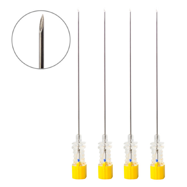 KD-fine Игла 20G (0,9х88мм) для спинальной анестезии с острием Квинке, ЖЕЛТЫЙ, КДМ