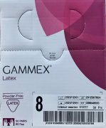 Перчатки хир. СТЕР. латексные, НЕопудр., р.8, микротекст., анатом., GAMMEX Latex, ANSELL Перчатки хир. СТЕР. латексные, НЕопудр., р.8, микротекст., анатом., GAMMEX Latex, ANSELL
