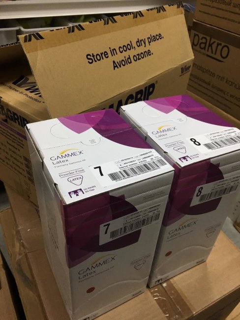 Перчатки хир. СТЕР. латексные, НЕопудр., р.8, микротекст., Анат. формы, GAMMEX Latex, ANSELL