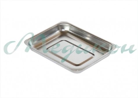 Лоток прямоугольный ЛМПр-200 (200х150х25 мм - 0,5л), нерж. сталь, НПФ Медикон Лоток прямоугольный ЛМПр-200 (200х150х25 мм - 0,5л), нерж. сталь, НПФ Медикон