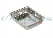 Лоток прямоугольный ЛМПр-200х45 (200х150х45 мм - 0,75л), нерж. сталь, НПФ Медикон Лоток прямоугольный ЛМПр-200х45 (200х150х45 мм - 0,75л), нерж. сталь, НПФ Медикон