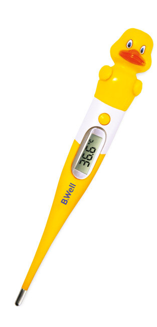 Термометр электронный B.Well WТ-06 "Утенок", детский, гибкий, водонепрониц
