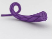 ПГА USP 2/0 (3), 75см, нить п/гл с покрытием, окрашенная (фиолетовая), игла HR-25, Линтекс