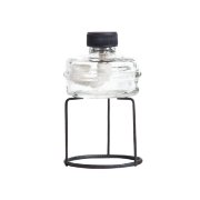 Спиртовка СЛ-2 стеклянная с металлической оправой, 100мл, МиниМед