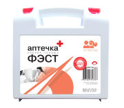 Аптечка первой помощи "Анти-СПИД", ФЭСТ, футляр 210×210×70 мм