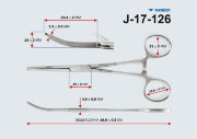 Зажим кровоостанавливающий Кохера, 1х2 зубчатый изогнутый №2, 160мм, З-5-1, арт. J-17-126 Зажим кровоостанавливающий Кохера, 1х2 зубчатый изогнутый №2, 160мм, З-5-1, арт. J-17-126
