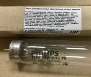 Лампа бактерицидная 15W Philips TUV G13, G15T8; L= 437,4мм, d= 28мм, Signify Netherlands B.V. Лампа бактерицидная 15W Philips TUV G13, G15T8; L= 437,4мм, d= 28мм, Signify Netherlands B.V.