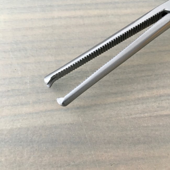 Зажим кровоостанавливающий Кохера, 1х2 зубчатый прямой №2, 160мм, З-5, арт. J-17-118 Зажим кровоостанавливающий Кохера, 1х2 зубчатый прямой №2, 160мм, З-5, арт. J-17-118