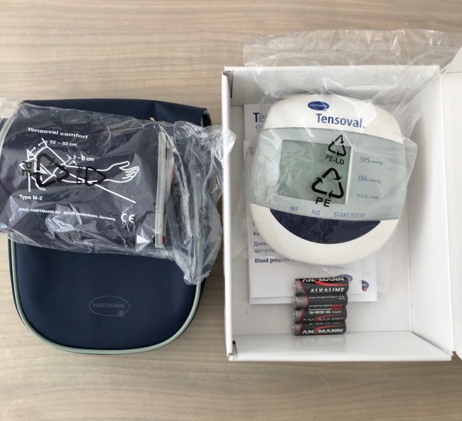 Тонометр  Tensoval ® Comfort (Тенсовал Комфорт), автомат, манжета M(22-32 см), без адаптера