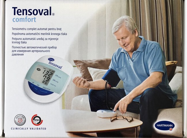 Тонометр  Tensoval ® Comfort (Тенсовал Комфорт), автомат, манжета M(22-32 см), без адаптера