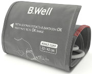 Манжета анатомическая B.Well для автоматического тонометра на плечо, р. M-L (22-42см) универсальная Манжета анатомическая B.Well для автоматического тонометра на плечо, р. M-L (22-42см) универсальная