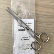 Ножницы изогнутые, 1 острый конец, 140мм, H-3-1, J-22-034, Пакистан Ножницы изогнутые, 1 острый конец, 140мм, H-3-1, J-22-034, Пакистан