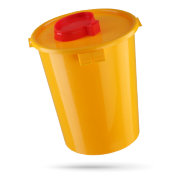 Контейнер 6л МК-01 для сбора, хранения, трансп. и утил. колюще-реж. отходов, жёлтый (с ручкой) Контейнер 6л МК-01 для сбора, хранения, трансп. и утил. колюще-реж. отходов, жёлтый (с ручкой)