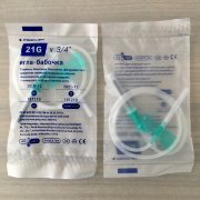 Игла-Бабочка 21G(0,8х19мм) с луер-адаптером, разборная с резьбой, Wenzhou, №1