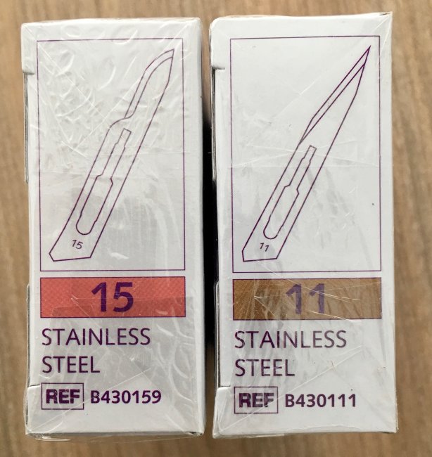 Лезвие #11 стер. №100 Бероблэд (Beroblade), Германия