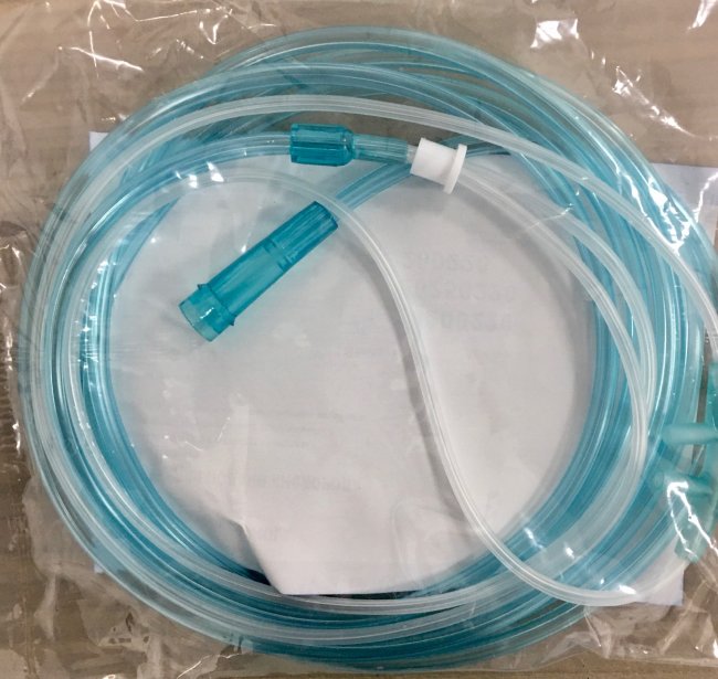 Трубка кислородная (канюля назальная) р.L, с трубкой 2м, Alba Healthcare, США Трубка кислородная (канюля назальная) р.L, с трубкой 2м, Alba Healthcare, США