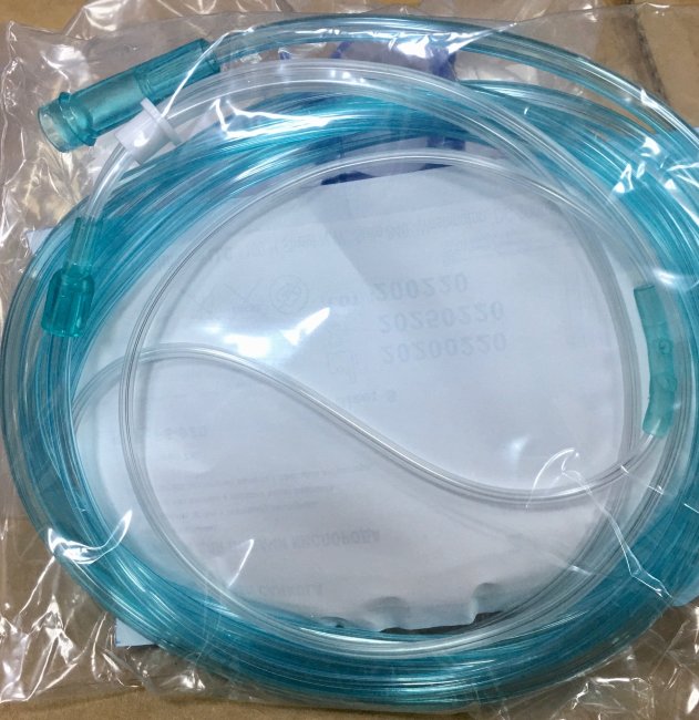 Трубка кислородная (канюля назальная) р.S, с трубкой 2м, Alba Healthcare, США Трубка кислородная (канюля назальная) р.S, с трубкой 2м, Alba Healthcare, США