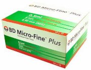 шприц 0,5 мл инсул. U-100 (3-х комп.) с интегр. иглой 30G(0,3х8мм) BD Micro-Fine Plus, №1 шприц 0,5 мл инсул. U-100 (3-х комп.) с интегр. иглой 30G(0,3х8мм) BD Micro-Fine Plus, №1