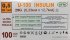 Шприц 0,5мл инсулиновый U-100 (3-х комп.) c интегр. иглой 29G(0,33х12,7мм) СФМ, №10, Германия