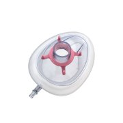 Маска анестезиологическая р.1, с манжетой, розовая, Медерен (Mederen Neotech Ltd.), Израиль