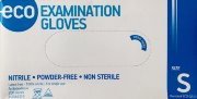 Перчатки Нитриловые  р.S (6.5), смотр. неопудр. текстур. ECO Nitrile, №200 (100пар), синие, Австрия