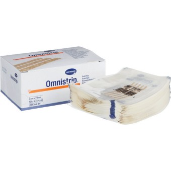 ОмниСтрип -Полоски на операц. швы для сведения ран., стер., 3 х 76мм (OMNISTRIP), упак.250шт.-50х№5 ОмниСтрип -Полоски на операц. швы для сведения ран., стер., 3 х 76мм (OMNISTRIP), упак.250шт.-50х№5