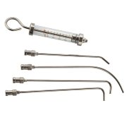 Шприц 5мл лабораторный, стекло, для внутригортанных вливаний и промывания миндалин (Ш-14м-5), МИЗ Ворсма