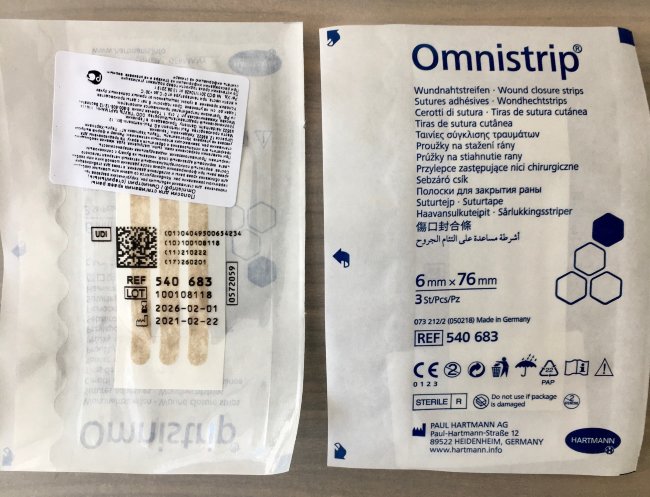 ОмниСтрип -Полоски на операц. швы для сведения ран., стер., 6 х76мм (OMNISTRIP), упак.150шт.-50х№3 ОмниСтрип -Полоски на операц. швы для сведения ран., стер., 6 х76мм (OMNISTRIP), упак.150шт.-50х№3