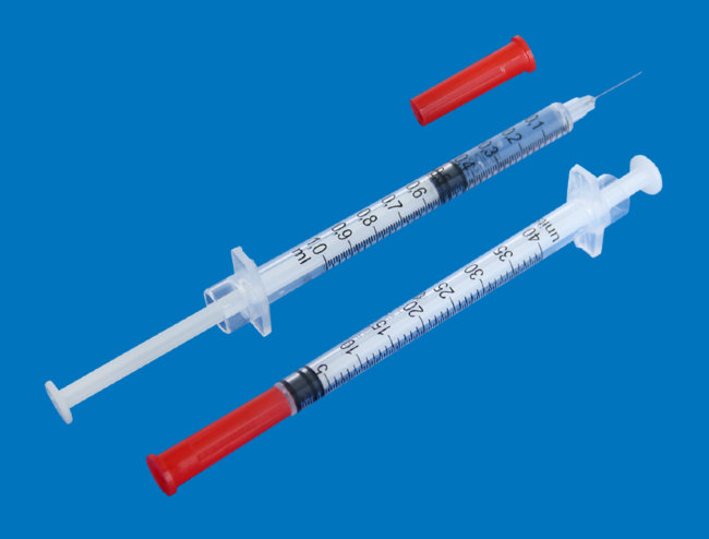 шприц 1 мл инсул. (3-х комп.) U-100 с интегр. иглой 30G(0,3х8мм) BD Micro-Fine Plus, №1